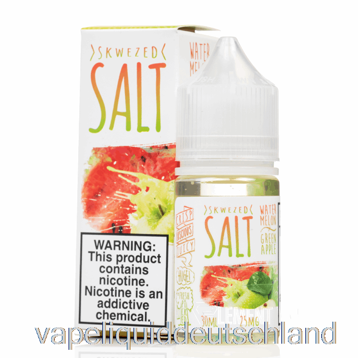 Wassermelone Grüner Apfel – Skwezed-Salze – 30 Ml 25 Mg Vape Deutschland